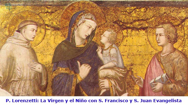 SALUDO DE SAN FRANCISCO A LA VIRGEN MARÍA